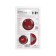Mirror of the dead zone Airline AMR-08, round, 50 mm, set 2 pcs