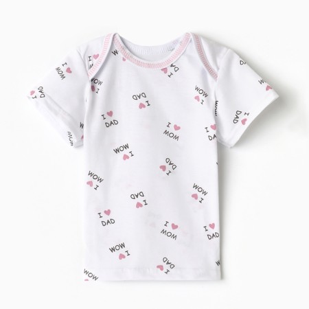 T -shirt for children, white color, height 86