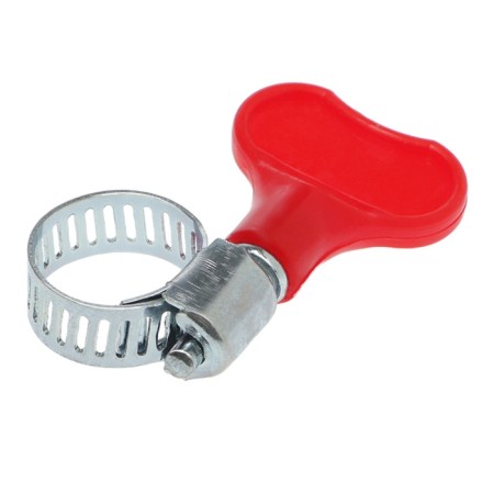 Chervyki clamp with the "lamb" Zein, through the surge, diameter 8-12 mm, galvanized