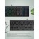 Keyboard A4Tech FSTYLER FX60H Gray USB Slim Led (FX60H Grey/Neon)