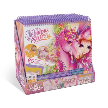 Раскраска для девочек Nebulous Stars Space-5