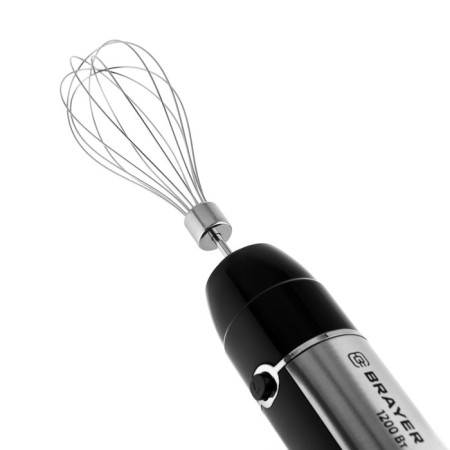 Bleer Brayer 1255BR, submersible 1200 W, 0.6/0.5 l, 2 speeds, "turbo" mode, gray-10