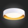 Ceiling EVOLUCE lamp. Sle201122-01. Orbio. 1x24 W, LED, 4000K, 700 LM, 42x42x10.5 cm, white color, gold