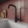 MILARDO MEAL M01BLLL0M05 kitchen mixer, pour 195 mm, black matte