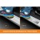 Automax thresholds for Mitsubishi Outlander 2005-2012, stainless steel. steel, with the inscription, 4 pcs