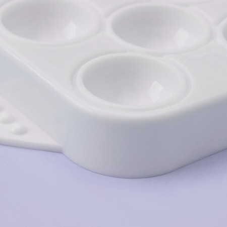 Form for ice "Sphere", 16 × 12 cm, 13 cells, white color-5
