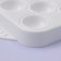 Form for ice "Sphere", 16 × 12 cm, 13 cells, white color