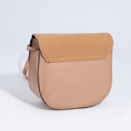Magnet bag bag, long belt, beige color-1