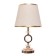 Board lamp with backlight "Rundy" E27 40W gold 24x24x41 cm