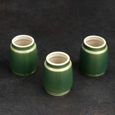 Porcelain Set: General Carpet, 0.5 l + 3 glasses, sleeve-15