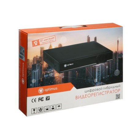DVR Hybrid Optimus AHDR-3008EA_V.1, 8 channels, 5MP, DVR/HVR/NVR, H.265/H.264-8