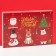 Gift gift set of socks Advent, 6 pairs Advent, 6 pairs "Happy New Year", 16-18 cm