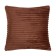 Pillowcase decorative Ethel color brown, 40x40 cm, velsoft, 100% p/e