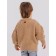 Sweater Children's Knitted Rant KnitWear, height 74 cm, beige color