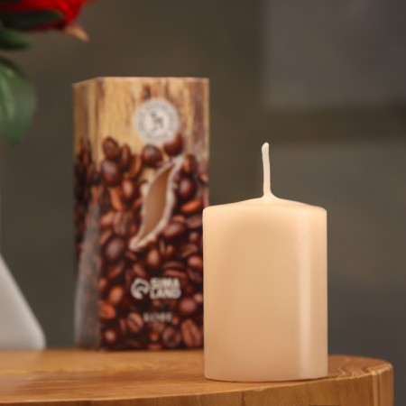 Aromatic candle "Morning Coffee", 4 × 6 cm, in a box-1