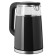 Teapot Maunfeld MGK-616DBK, glass, 1.5 l, 2200 watts, white