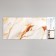 Self -adhesive panel 60*30cm marble white with gold