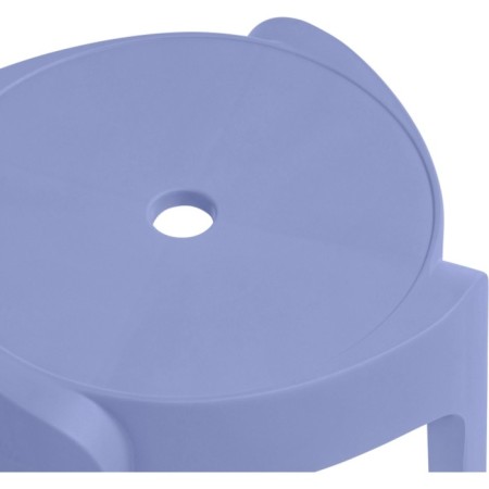 Stool BOVEL Plastic, blue 36x36x45 cm-4