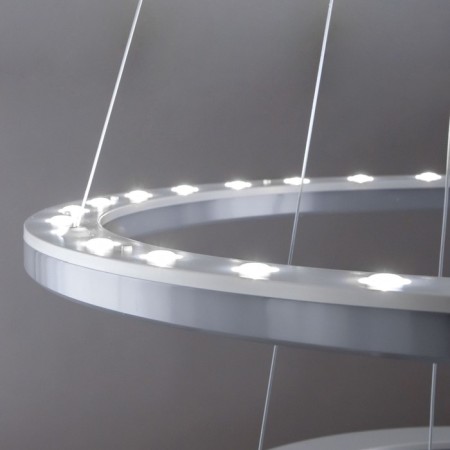 Suspended lamp Citilux "Electron" CL710A104S, 65x65x40 cm, 1x104W, LED, white color-10