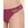 Female cowards, size 44, burgundy color