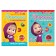 Records with stickers, set 2 pcs 20 pp., A5, Masha and the bear