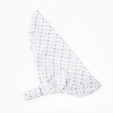 Baby scarf, gray color, size 50-52