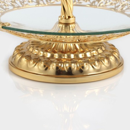 2-tier everages “Fainting”, D = 28/41 cm, Mix color-1
