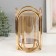 Climber Metal "Octavia" gold d = 9.5 cm 12.3x12.3x20 cm