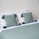 Decorative pillowcase "Shifu", size 40x40 cm, green color