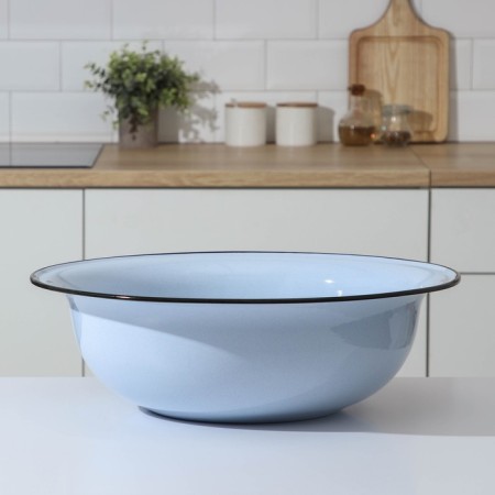 Pelvis, 16 l, 49 × 15 cm, induction, blue color