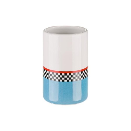 A glass for Race toothbrushes