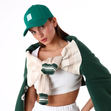 Women's cap A new era of me, Green color, rr 56-9