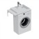 Santa Jupiter Santa 900138, above the washing machine, 750x500 mm, right, without brackets 100183