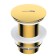 Bottom valve for the Wasserkraft A248 sink, without overflow, brass, gold