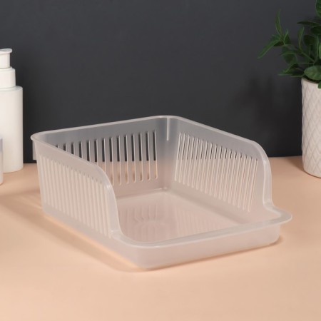 Organizer for storing cosmetic supplies "Prestige", 23 × 16.1 cm, the color is transparent-6