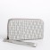 Women's wallet with lightning, silver color