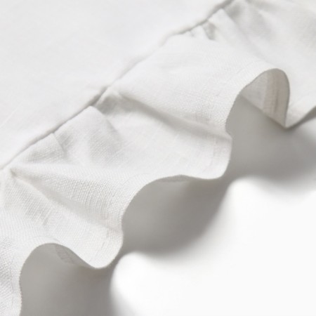 Ethel Ivory towel 40x70 cm, 100% linen 170 g/m2-4