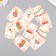 Cardboard "Happy Birthday" set 10 pcs (5 types) 4x6 cm