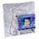 Picture on numbers for children "White Bear", 15 x 15 cm