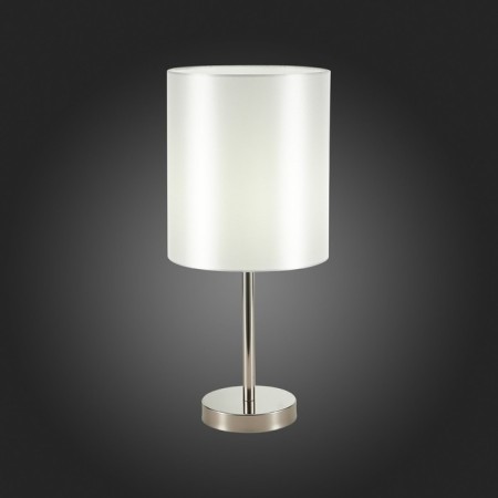 Evoluce bedside lamp. Sle107304-01. Noia. 1x40 W, E14, 20x20x43.5 cm, Nickel color-2