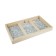 Breakfast table "Stones" glass surface 50x30cm