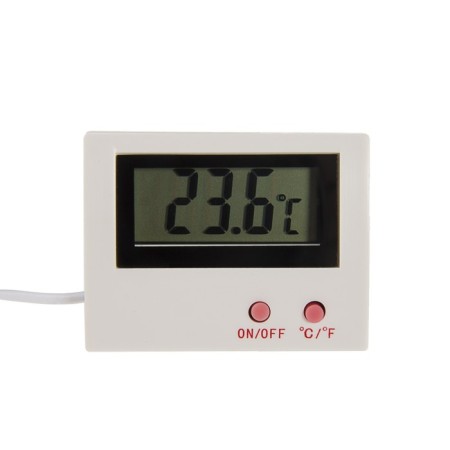 Electronic thermometer LTR-10, with a street sensor, white-2