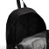 School backpack of textiles with lightning, external pocket, black color