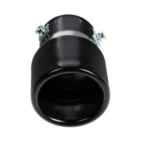 Duffer for a muffler 13.5 × 7.5 cm, planting 60 mm, beveled, black glossy-3