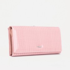 Women's wallet on magnets, powder color