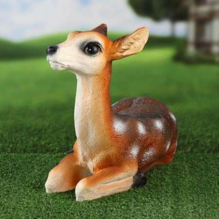Garden figure "Deer lies" 30x34x20cm-2