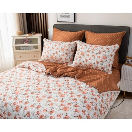 A set with a blanket "Bernadett No. 59", size 150x210 cm, 180x230 cm, 50x70 cm - 2 pcs-1