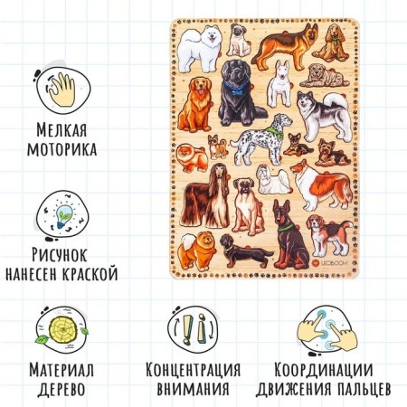The frames of the "dog breed"