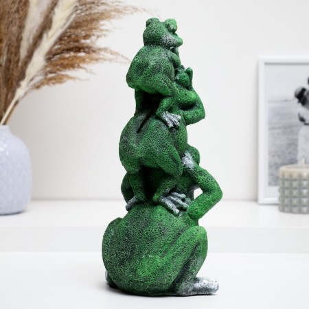 Piggy bank "Pyramid from frogs" 30x15x12cm-2