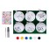 Set for creativity. Christmas balls for coloring "Tale time", D = 7 cm, 6 pcs